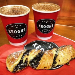 Image of Coffee and Pastry at Keoghs Cafe