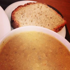Image of Soup with Bread in Cornucopia Dublin