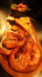 image of prawns at FishShack Cafe Dublin 