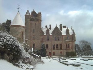 Image of Belfast Castle Northern Ireland during Winter