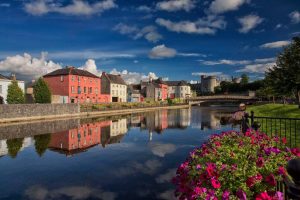 愛爾蘭旅遊景點基爾肯尼郡Kilkenny美麗Nore河 River Nore County Kilkenny Ireland 