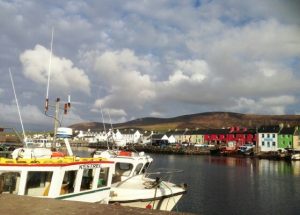 Portmagee Pier , sunny day , county Kerry