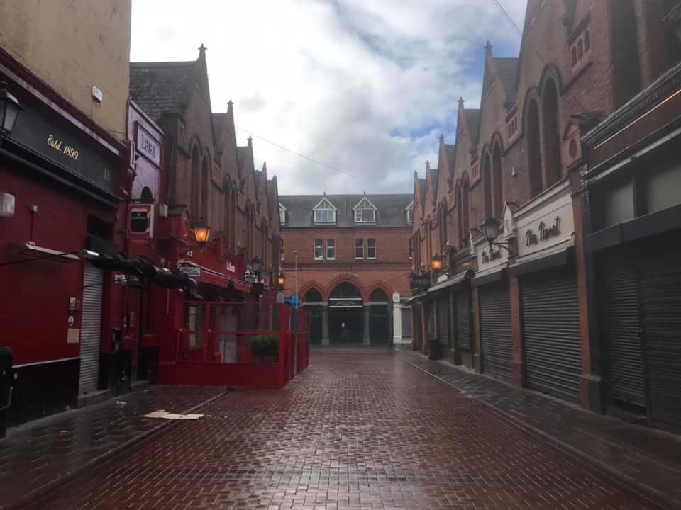 Dublin lockdown georges arcade