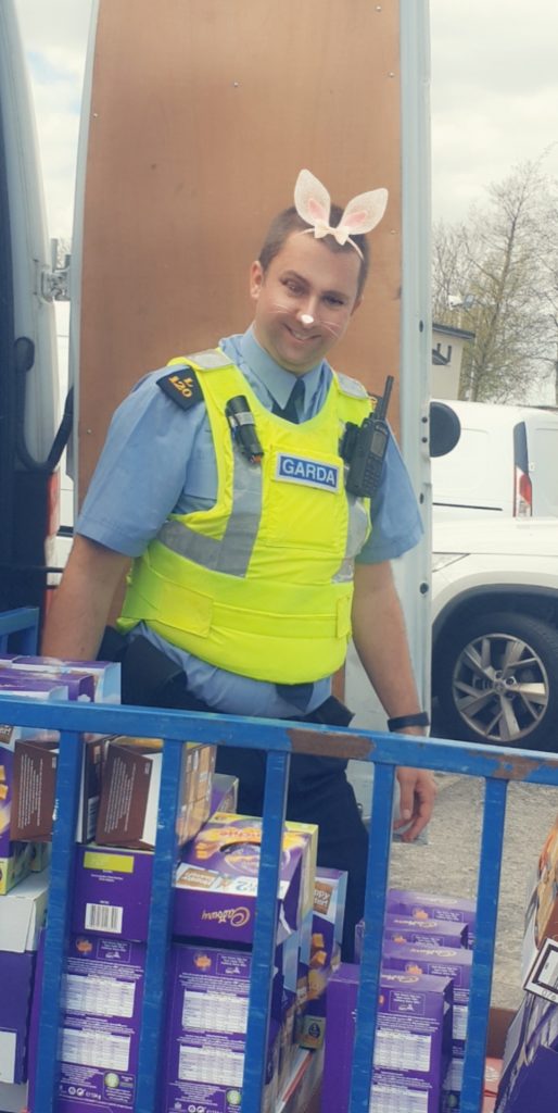 Garda Easter bunny 1