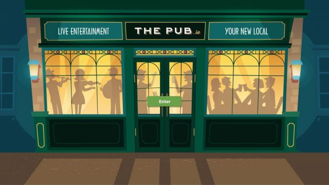 愛爾蘭的第一個虛擬酒吧已開放  Ireland’s first virtual pub is now open