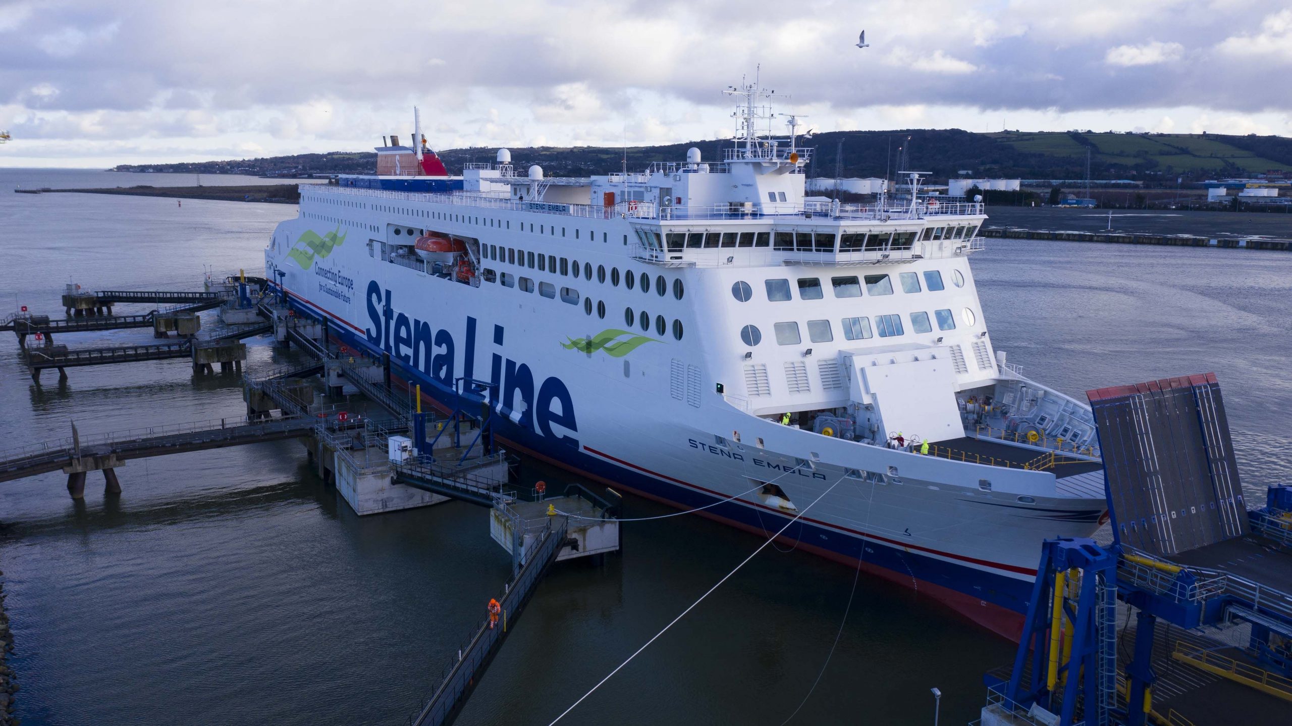 渡輪公司 Stena Line 將在下週末增加愛爾蘭至法國航運班次以應付脫歐後需要