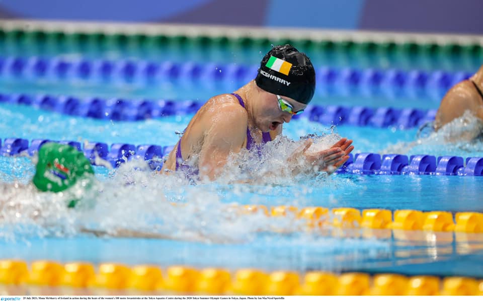 東京奧運 愛爾蘭隊 25 年來首位進入游泳決賽